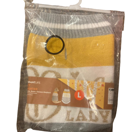 Vibrant Life Boss Lady Dog Sweater 20in 50-90Lb L
