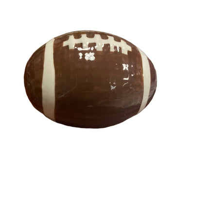 Celebrate it Ceramic Football Letter J 4x3in