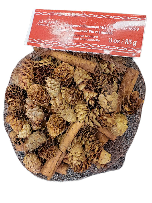 ASHLAND, PINECONE AND CINNAMON MIX, 3oz BAG