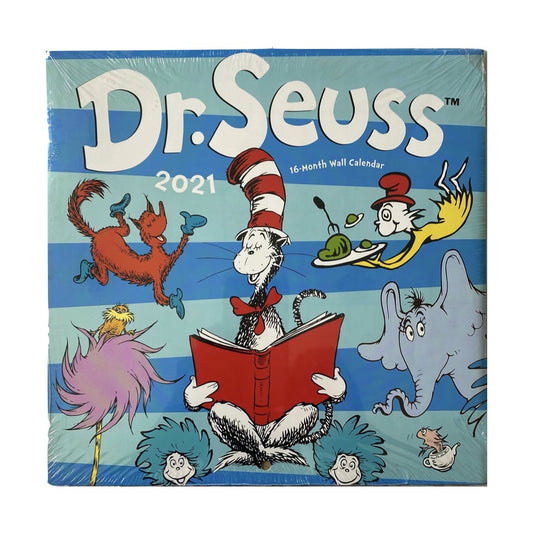 2021 Dr. Seuss Wall Calendar (16-Month)