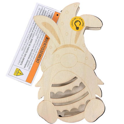 Make Market DIY LED Plywood Décor – 7" Height, 4" Width