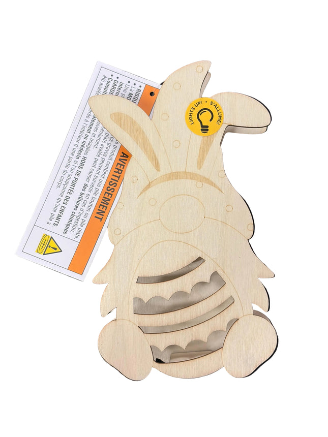 Make Market DIY LED Plywood Décor – 7" Height, 4" Width