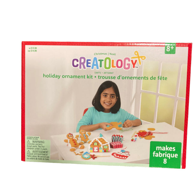 Creatology Christmas Holiday Ornament Build Up Kit 8.5x11.5in