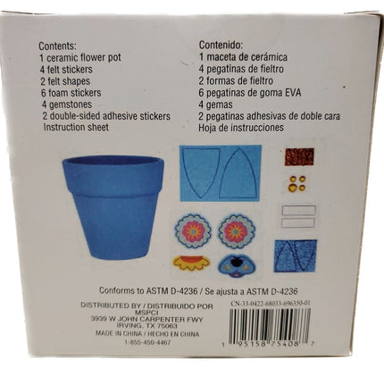 Dia De Los Muertos Flower Pot Craft Kit