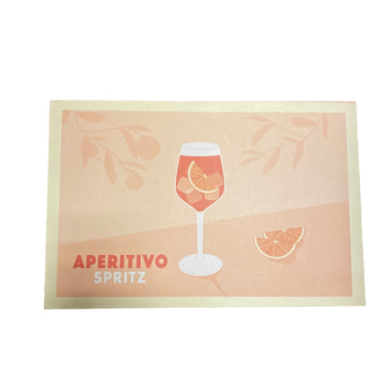 Ashland Fall Flip Top Empty Box 14.8x9.8in that says "Aperitiv Spritz" on it