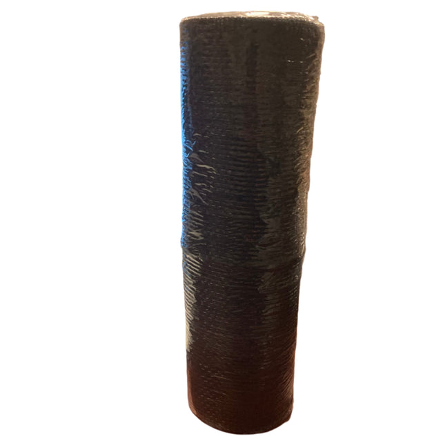 Celebrate it Halloween Black Easy Pull Mesh 9.5inx18ft