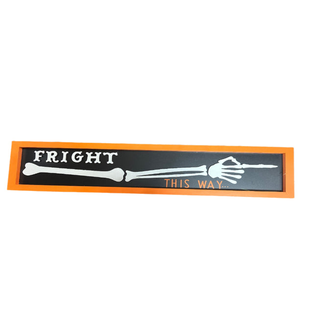 Ashland Halloween Hocus Pocus Right This Way Wall Decor 5â€x20â€x1â€
