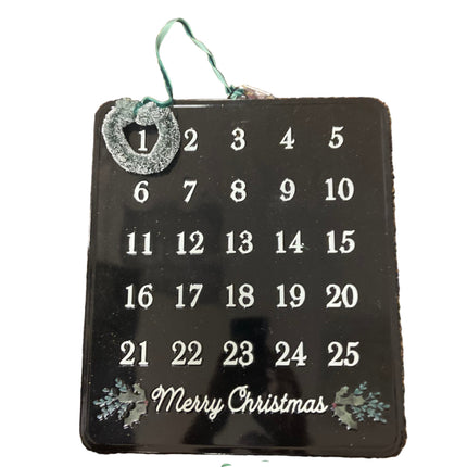 Ashland Christmas Calendar With Magnet Wall Decoration 14x12in