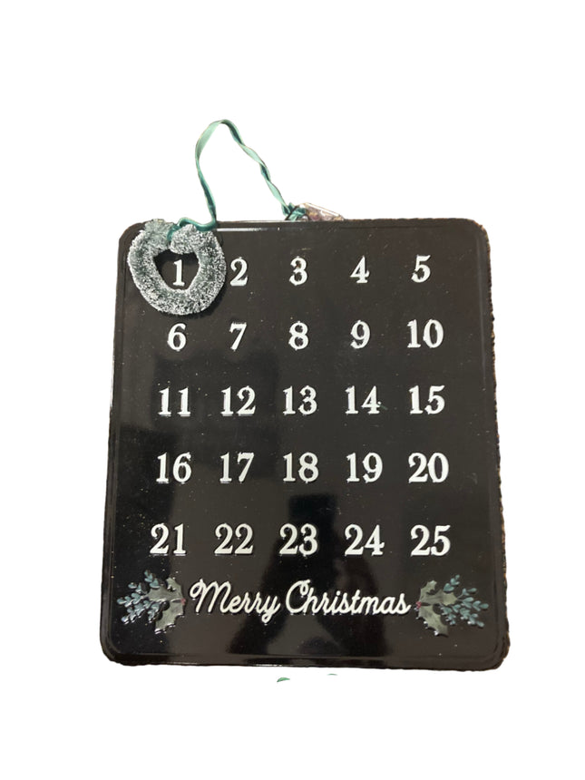 Ashland Christmas Calendar With Magnet Wall Decoration 14x12in