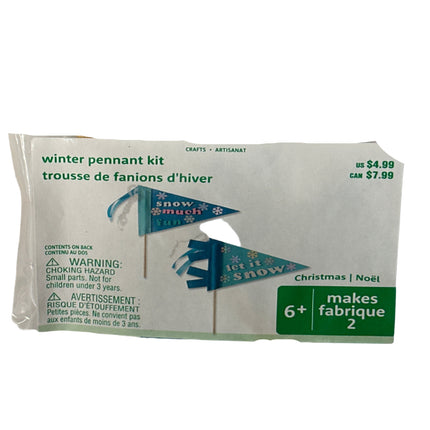 Creatology winter pennant kit
