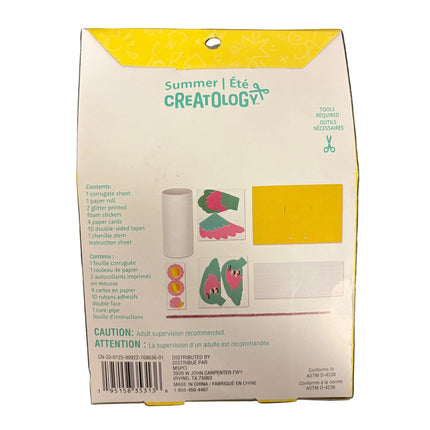 Creatology Summer Craft Kit – Paper Roll Parrot (Makes 1)