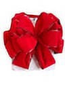 Celebrate It Christmas Holiday Noel Big Red Bow Large 22" Bow