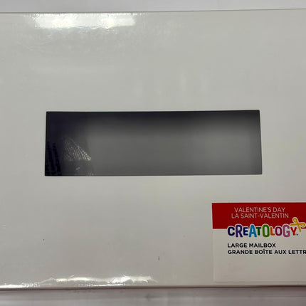 Creatology Valentine's Day Mailbox White 11.25x7.5x4.5