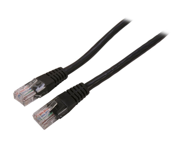 StarTech Cat5e Cable 10ft – Black RJ45 Network