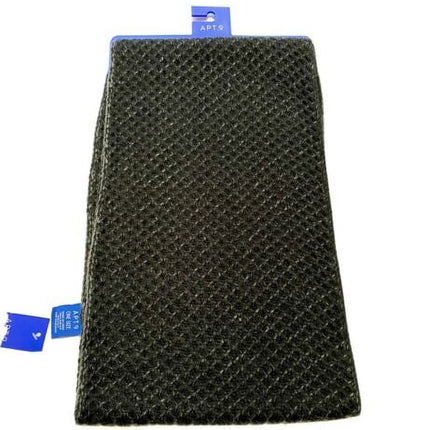Apt. 9 Winter Knit Scarf – Black and Grey Textured