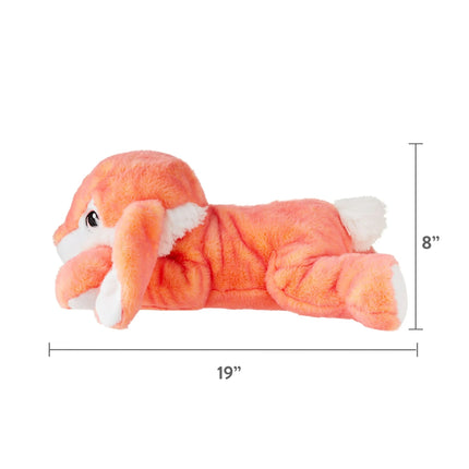 Easter Large Peach Hopster Bunny Plush, 19 in, by Way To Celebrate
