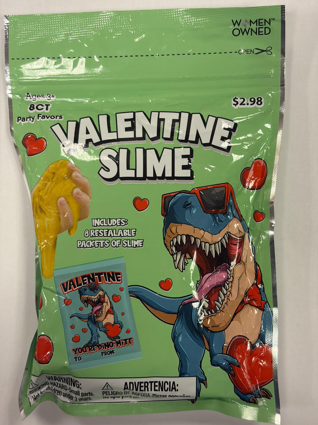 Valentine Slime Party Favor Set