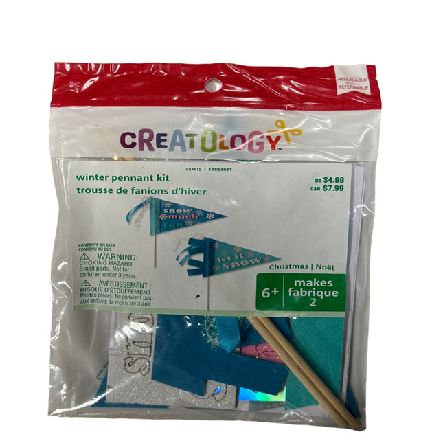 Creatology winter pennant kit