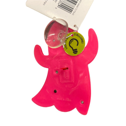 Creatology Halloween Pink Ghost Light Up Decoration 4x3in