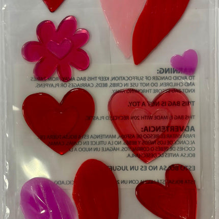Valentine's Day Window Gel Clings