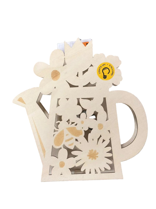 Make Market DIY LED Plywood Décor – Watering Can Design