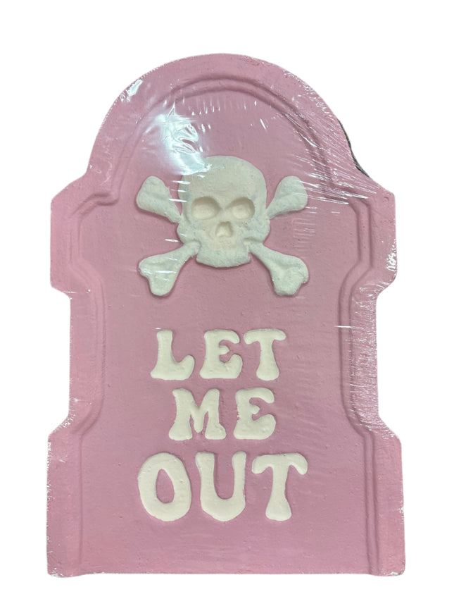 Ashland Pink Hippie Halloween Decoration 22” x 15” x 1”