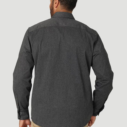 Wrangler Denim Shirt Medium – Relaxed Fit Soft
