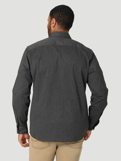 Wrangler Denim Shirt Medium – Relaxed Fit Soft