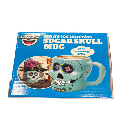 Bigmouth Dia De Los Muertos Sugar Skull Mug 4.25 ” x 6” x 4.5”
