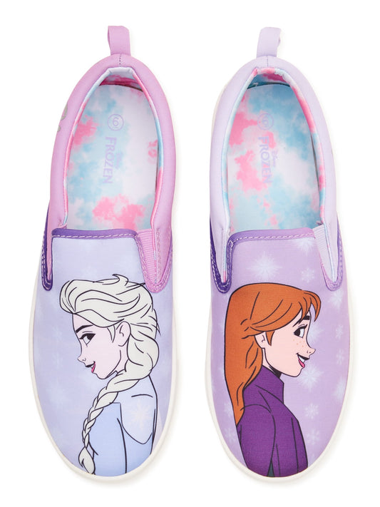 Frozen Girls Slip On Sneakers