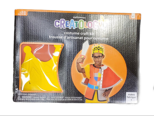 CREATOLOGY HALLOWEEN COSTUME CRAFT KIT ROYAL KING