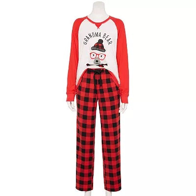 Cuddl Duds 2-Piece Sleep Set 4T - Family Jammies