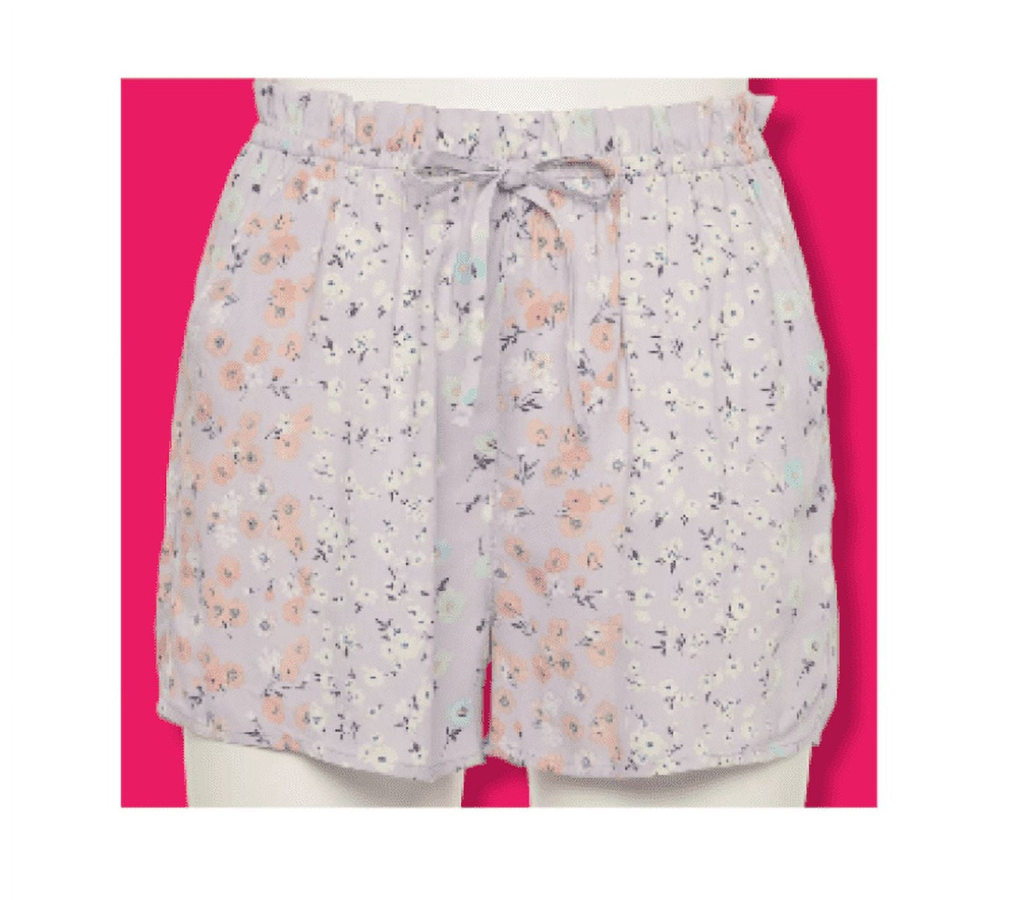 Juniors' SO® Floral Soft Shorts Juniors Size Small