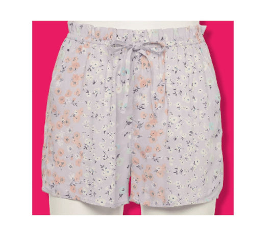 Juniors' SO® Floral Soft Shorts Juniors Size Small