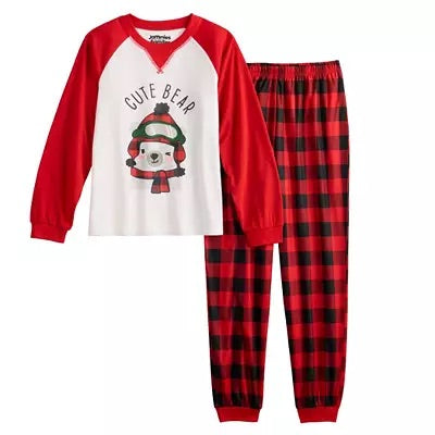 Cuddl Duds 2-Piece Sleep Set 4T - Family Jammies