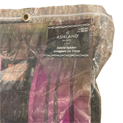 Ashland Halloween Huge 10" Fabric Spider with 10ft Long Legs House Decoration