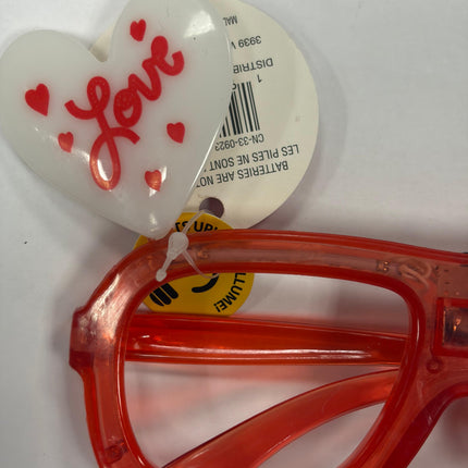 Light-Up Valentine Heart Glasses