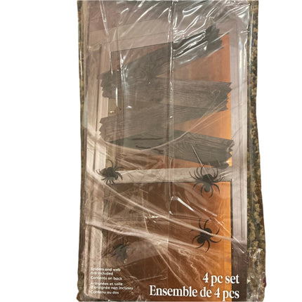 Ashland Halloween Haunted House Window Boards Decoration 27x5.5in