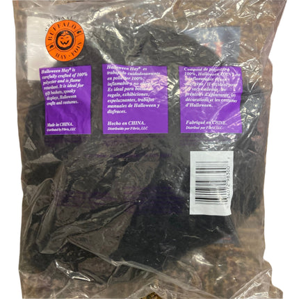 Buffalo Halloween Hay for Crafts and Costumes Black