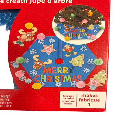 Creatology tree skirt craft kit