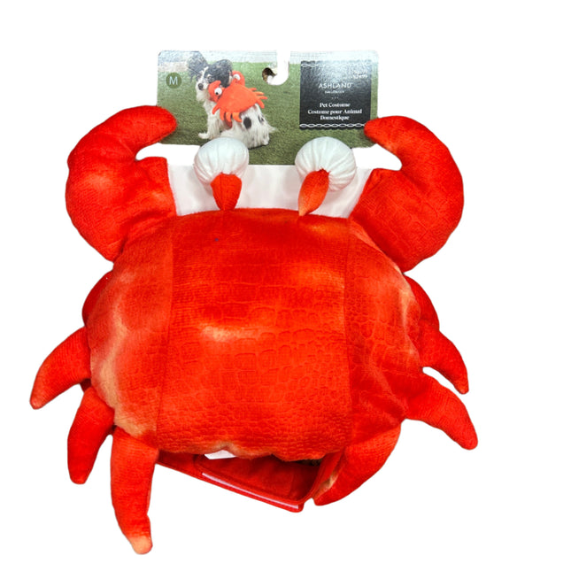 Ashland Halloween Crab Pet Costume Size Medium 13-17.5in neck, 18-22in chest