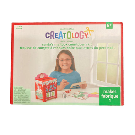 Creatology Christmas Santa’s Mailbox Countdown Build Up Kit 8.5x11.5in