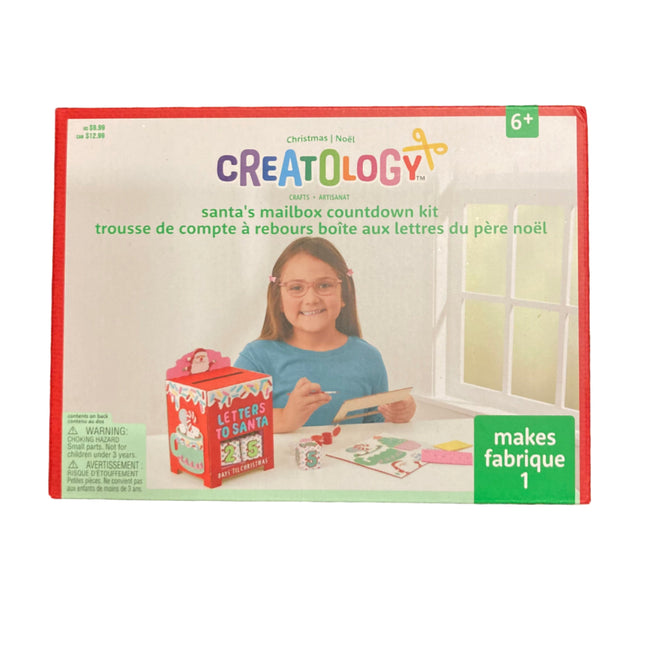 Creatology Christmas Santa’s Mailbox Countdown Build Up Kit 8.5x11.5in