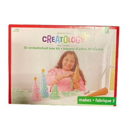 Creatology Christmas 3D Embellished Tree Build Up Kit 8.5x11.5in