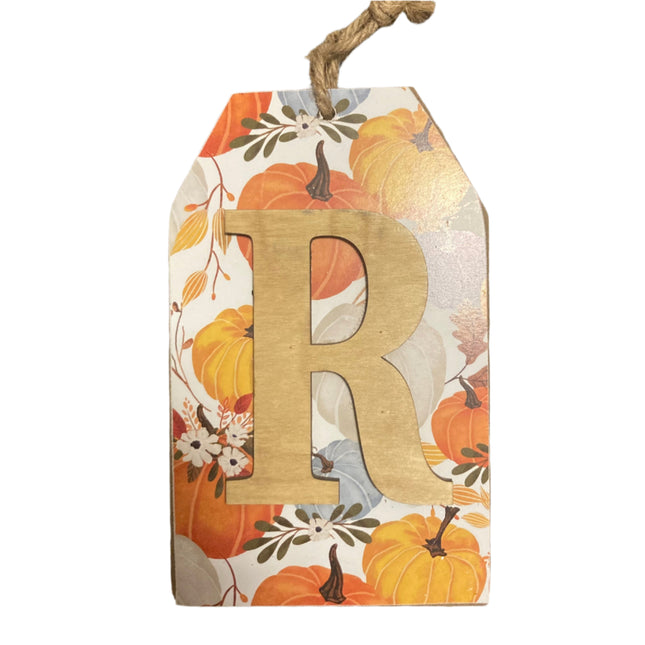 Ashland Fall Letter R Wall Sign 8x5in