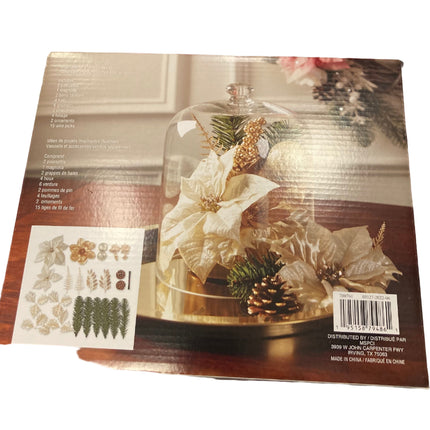 Ashland Gold Floral 35-Piece Christmas Decor Set