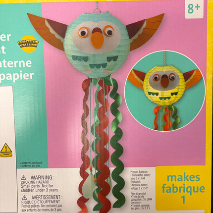 Summer Parrot Paper Lantern Craft Kit – Makes 1