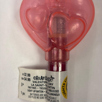 Light-Up Valentine Heart Wand