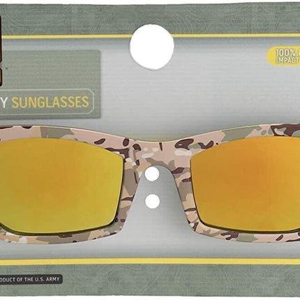 Kids US ARMY SUNGLASSES Camouflage Frames 100% UV Protection BRAND NEW!