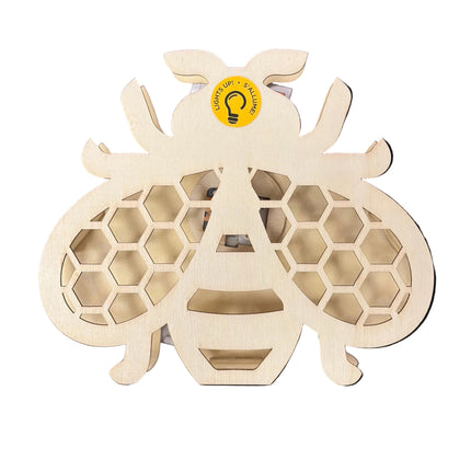 Make Market DIY LED Plywood Décor – Bee Design
